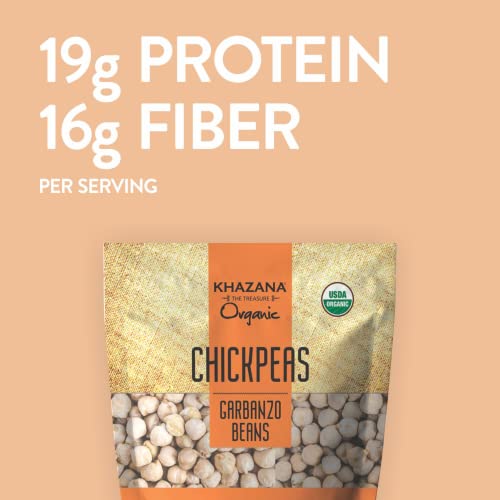 Organic Chickpeas 7lb Garbanzo Beans Non-GMO Gluten Free Kosher Lentils A219