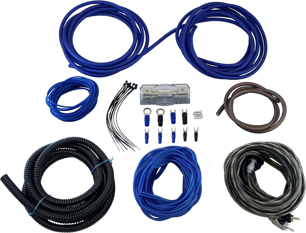 8 Thin Square Sub Box with Amplifier & Amp Kit B54059