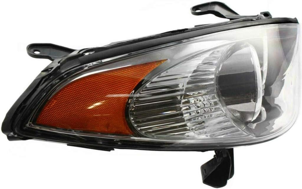 Headlight Assembly Passenger Side T637