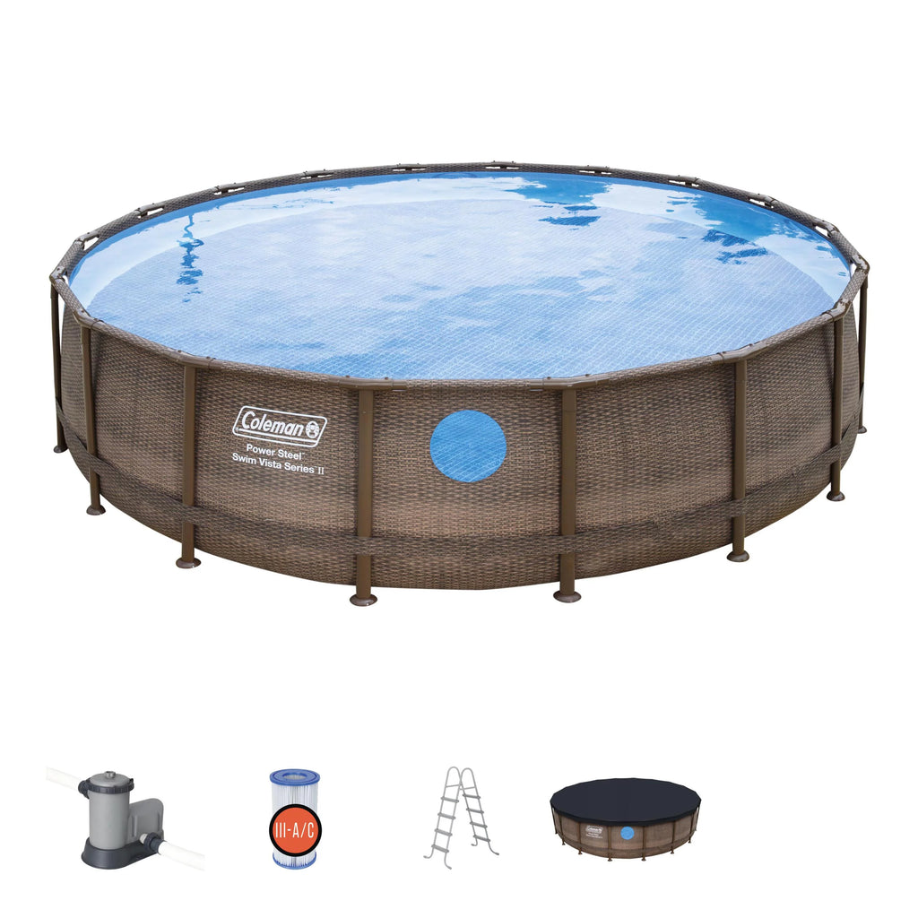 18' x 48 Above Ground Swimming Pool Set W103399
