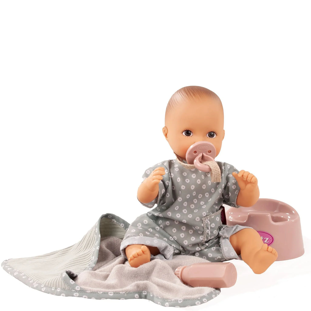 13" Baby Doll with Pacifier, Towel and Potty V153952