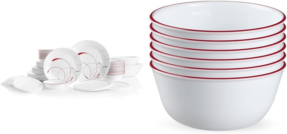 78-Piece Triple Layer Glass Dinnerware Set M541