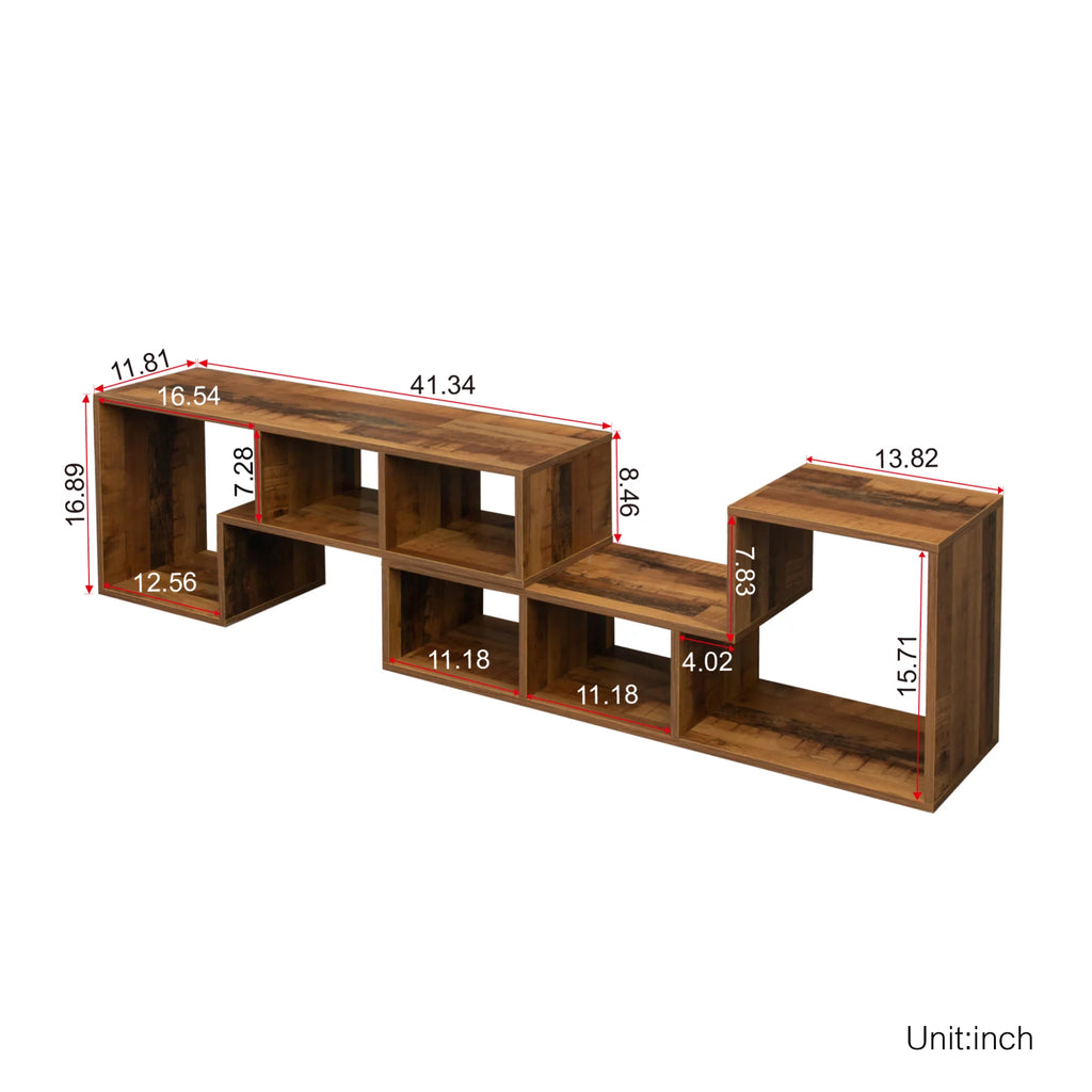 L-Shaped Oak Tv Stand U6997