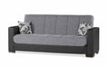 Gray & Black Sofa Bed Y45885
