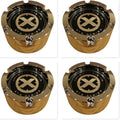 4 Pack 8 Lug 2pc Wheel Center Cap T61130