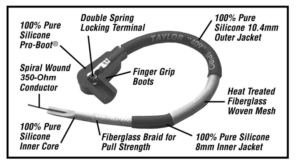 409 Pro Race Ignition Wire Set U12480