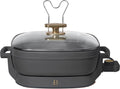 5-in-1 Electric Expandable Skillet, Oyster Gray, Up to 7 QT Q837