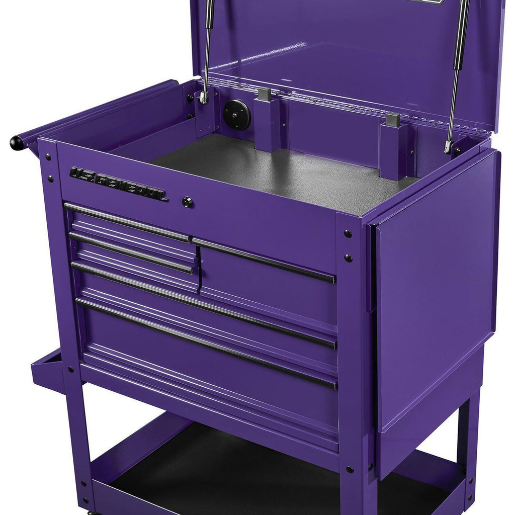 Purple Side Tray for 5-Drawer and 6-Drawer Cart Y857