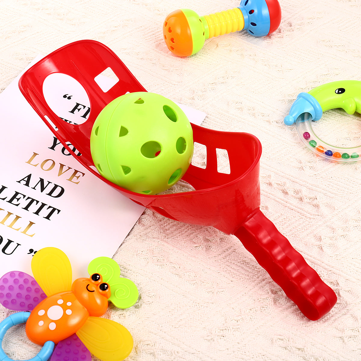 Scoop Ball Game Toss & Catch Set Outdoor Sports Beach Game D82108