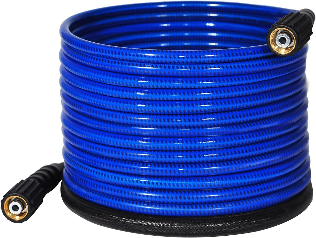 Ultra Flexible Pressure Washer Hose 3200 PSI 1/4” x 50 ft. Pack of 2 Y2331
