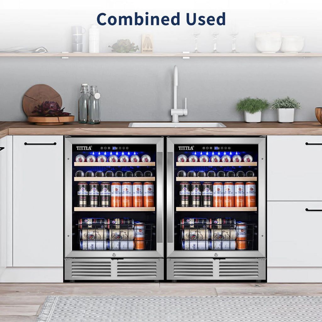 300 Can 48" Beverage Refrigerator Q300