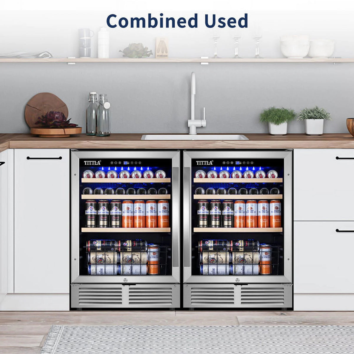 300 Can 48" Beverage Refrigerator Q300