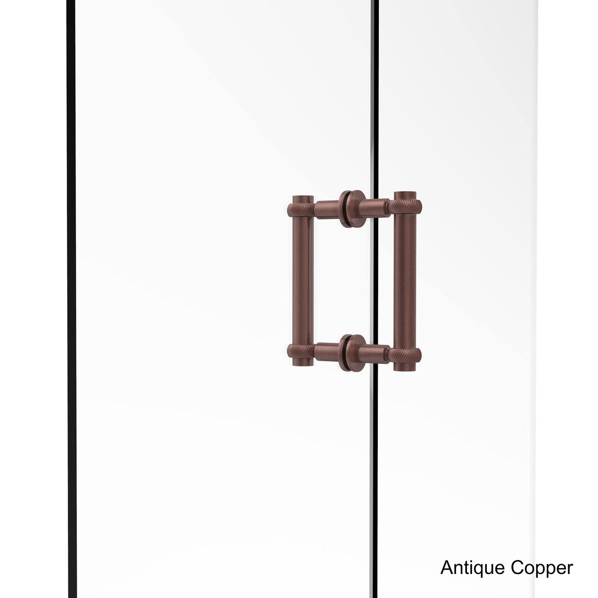 6 in. Antique Copper Shower Door Pull O363497