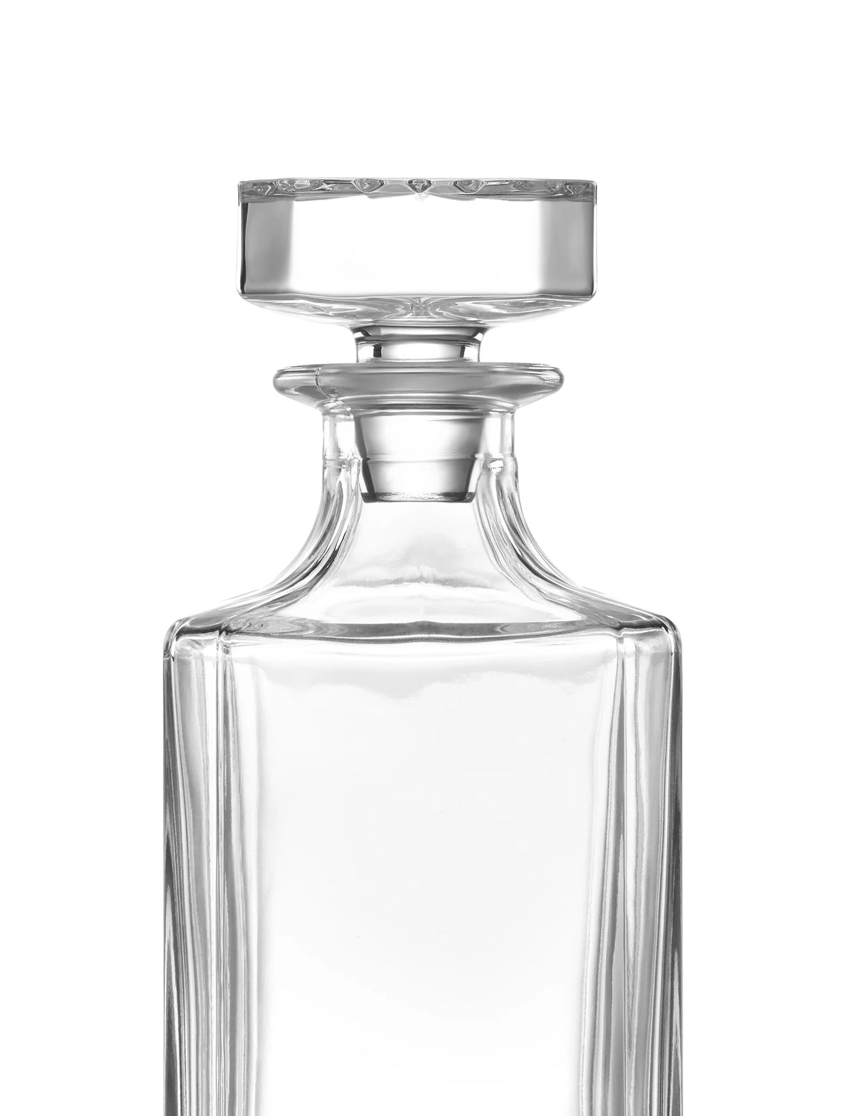 Glass Whiskey Decanter with Airtight Stopper, 750 ml, 6-Pack W8398