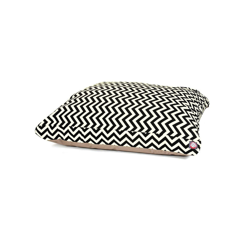 Black Extra Large Rectangle Dog Bed U668