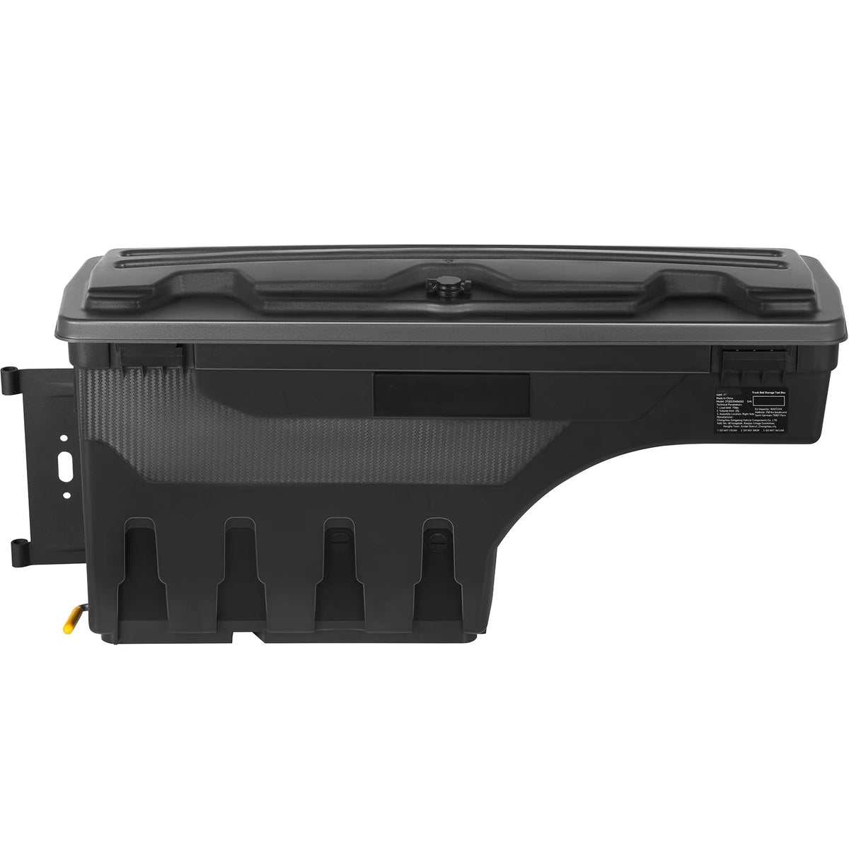 Truck Bed Storage Box Lockable Pivot Z10013