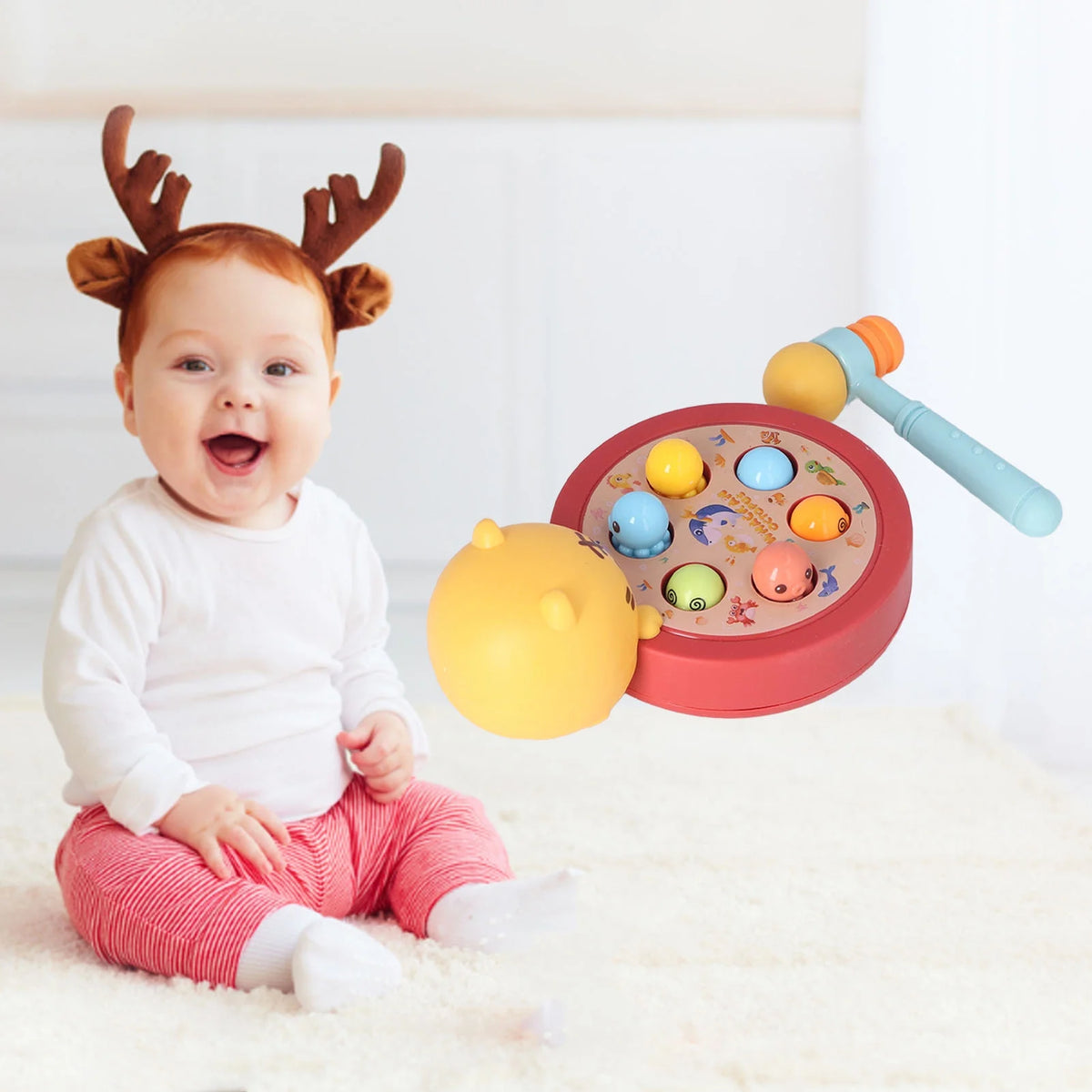 Sensory Music Pounding Toy with Hammer Z307323
