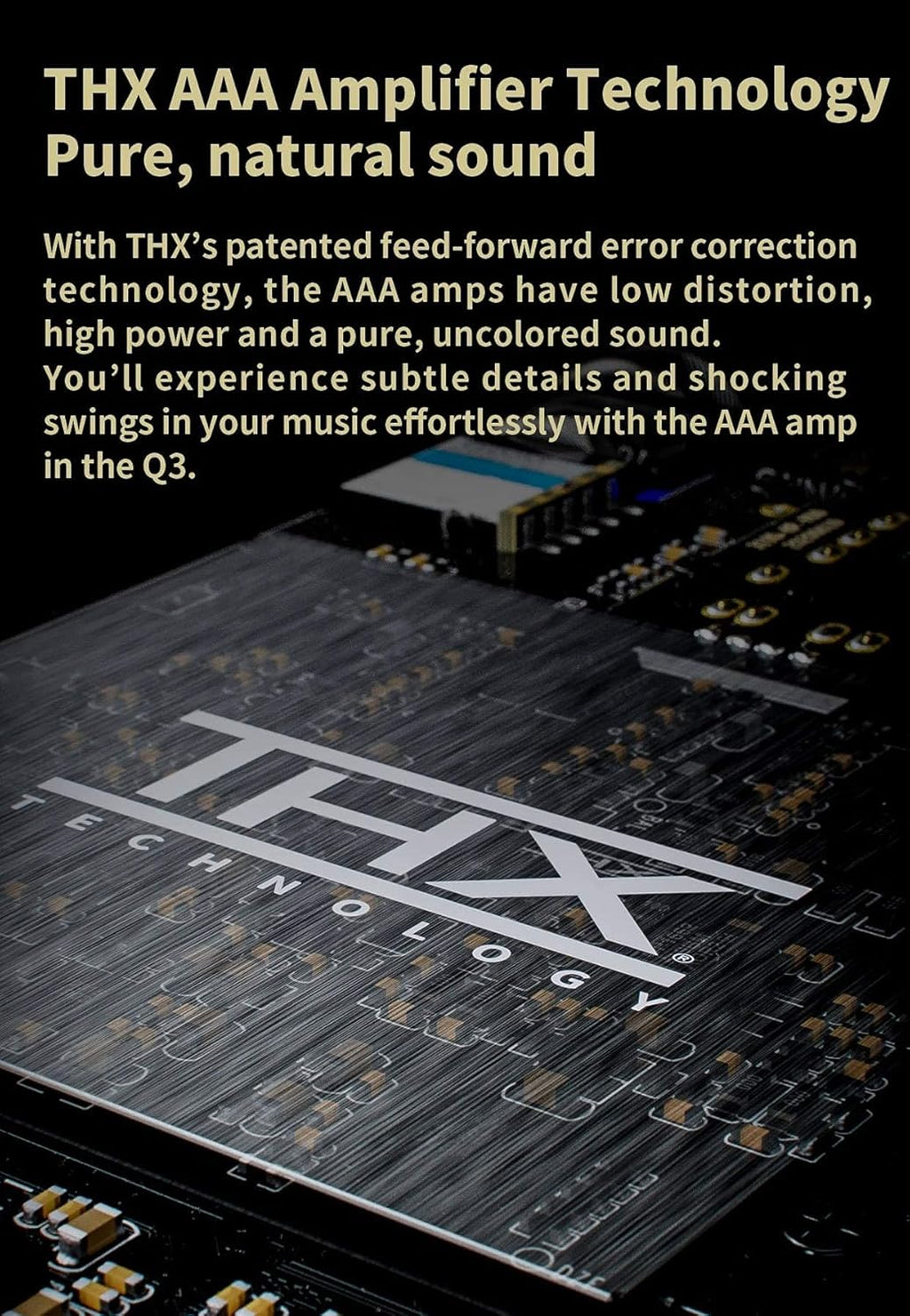 FiiO Q3 Headphone Amplifier with THX AAA Amp Technology X4712