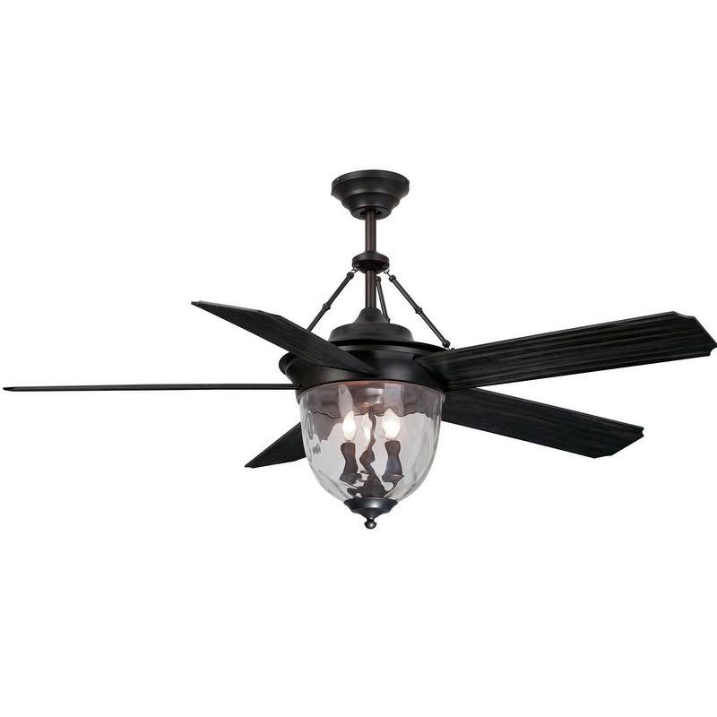 52x22 Aged Bronze Ceiling Fan Q6614