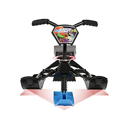 Snow Racer Sled with Steering Wheel and Twin Brakes Y733528