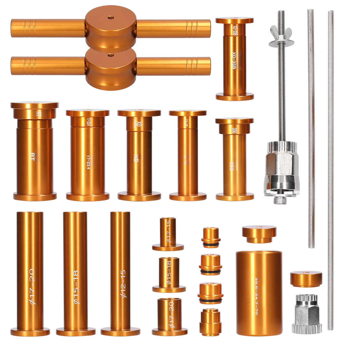 Bike Hub Bearing Tool Kit with Ratchet Repairing Tools Q138406