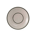White with Brown Speckle 9 in. Plate A344