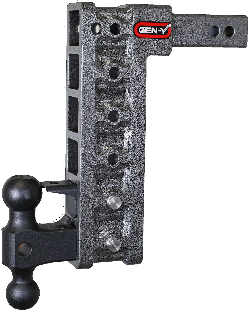 12.5" Drop Hitch with Dual-Ball and Pintle Lock for 2" Receiver N75575