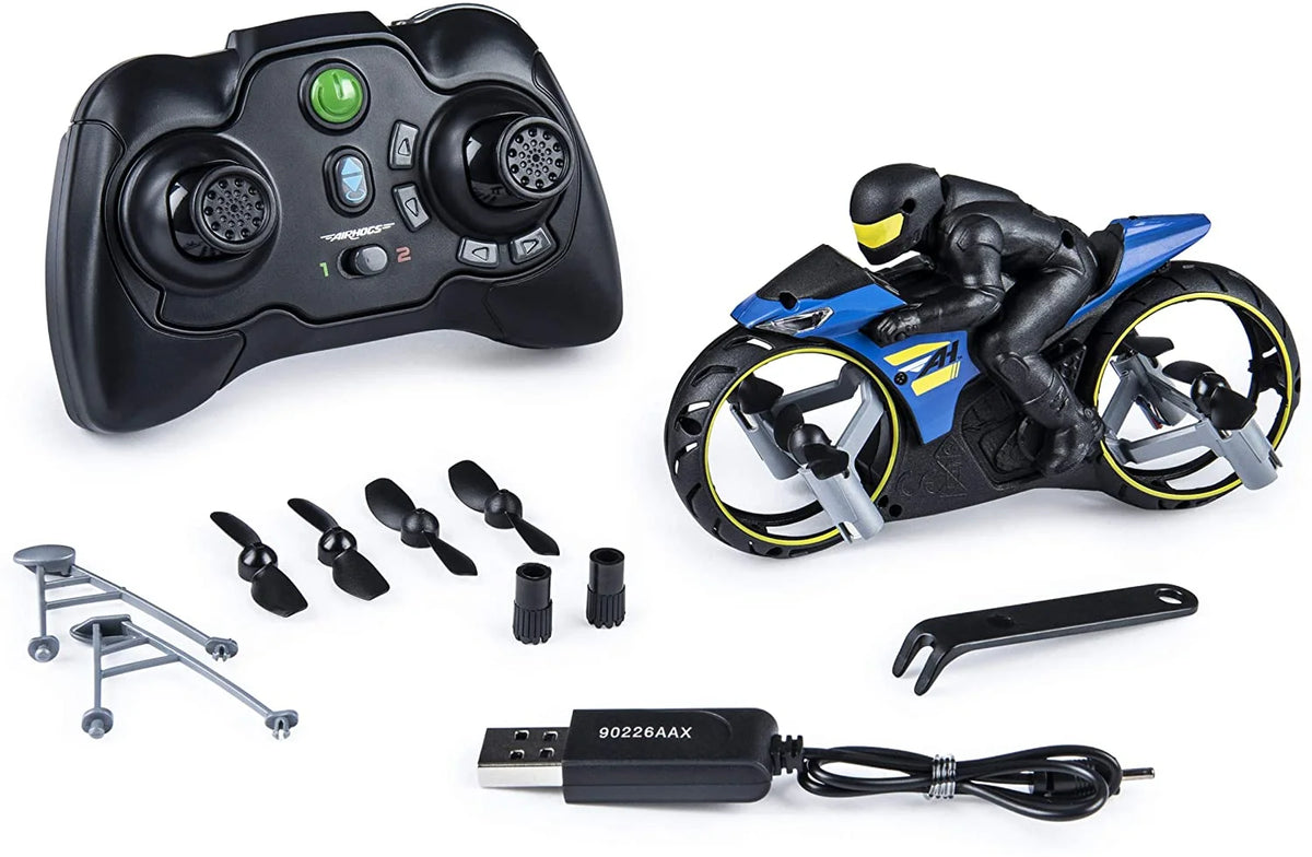 2-in-1 Remote Control Stunt Motorcycle F21716