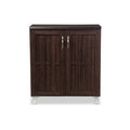 Dark Brown Sideboard Storage Cabinet F197407