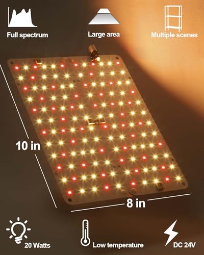 2Pcs 20W Full Spectrum LED Plant Grow Light A157887
