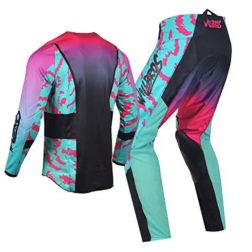 Mens Motocross Jersey Pants Combo MX Gear Set B945101
