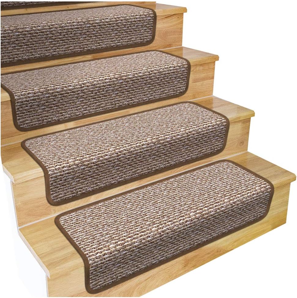 Set of 15 Attachable Carpet Stair Treads R5854