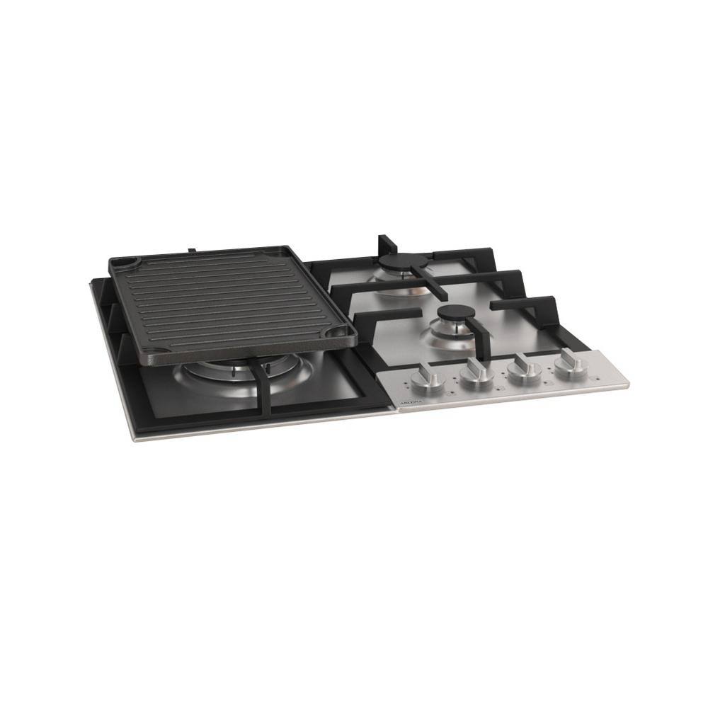 24x22 Stainless Steel Gas Cooktop V474