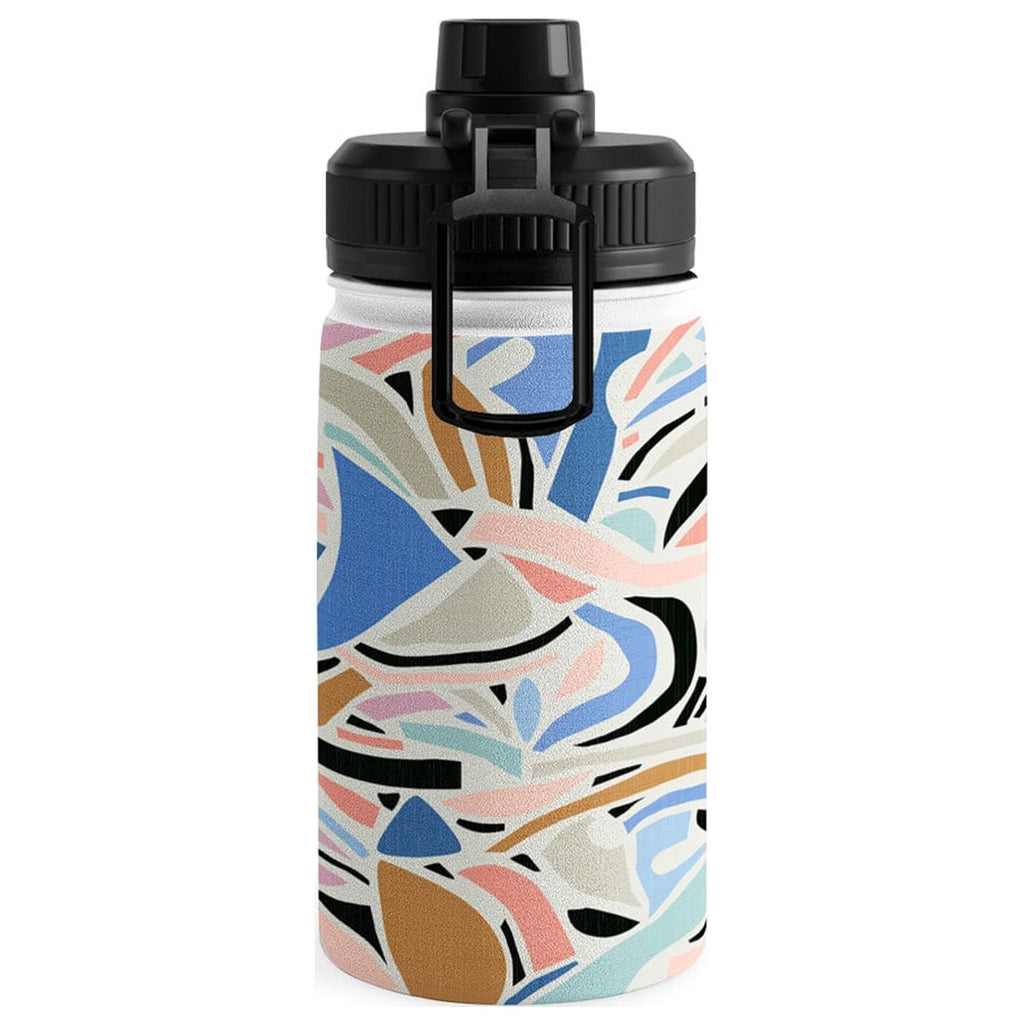Contemporary Shapes Spring Abstraction Water Bottle 12 oz S593