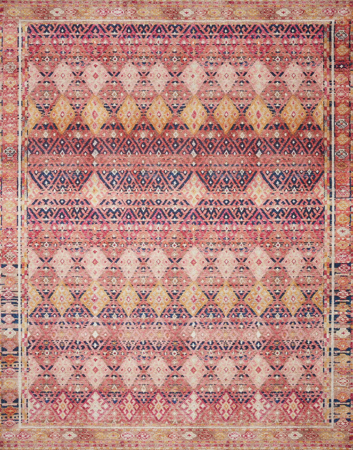 Magenta Multi 5' x 7'6 Rug T929209