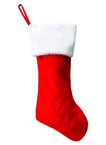 Personalized Custom Embroidered Christmas Plush Stocking 20 Inches Z6426