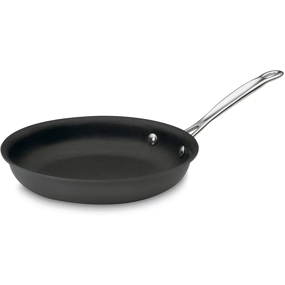 10-Piece Nonstick Hard-Anodized Cookware Set with 12-Piece Knife Set R514224