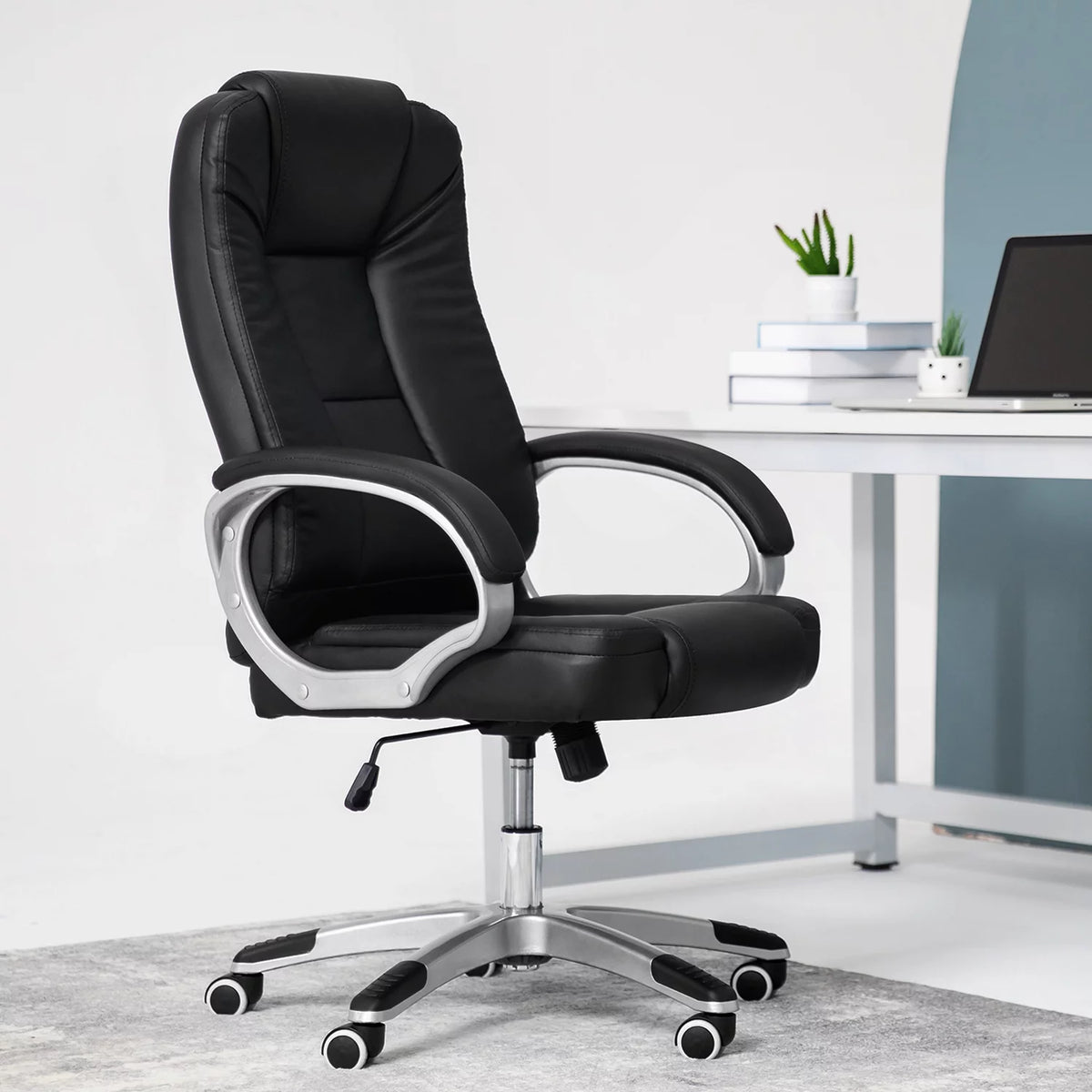 Black High-Back Ergonomic Office Chair B57133
