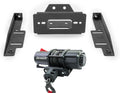 3500 lb Black Ops Winch with Heavy Duty Winch Mounting Plate S500