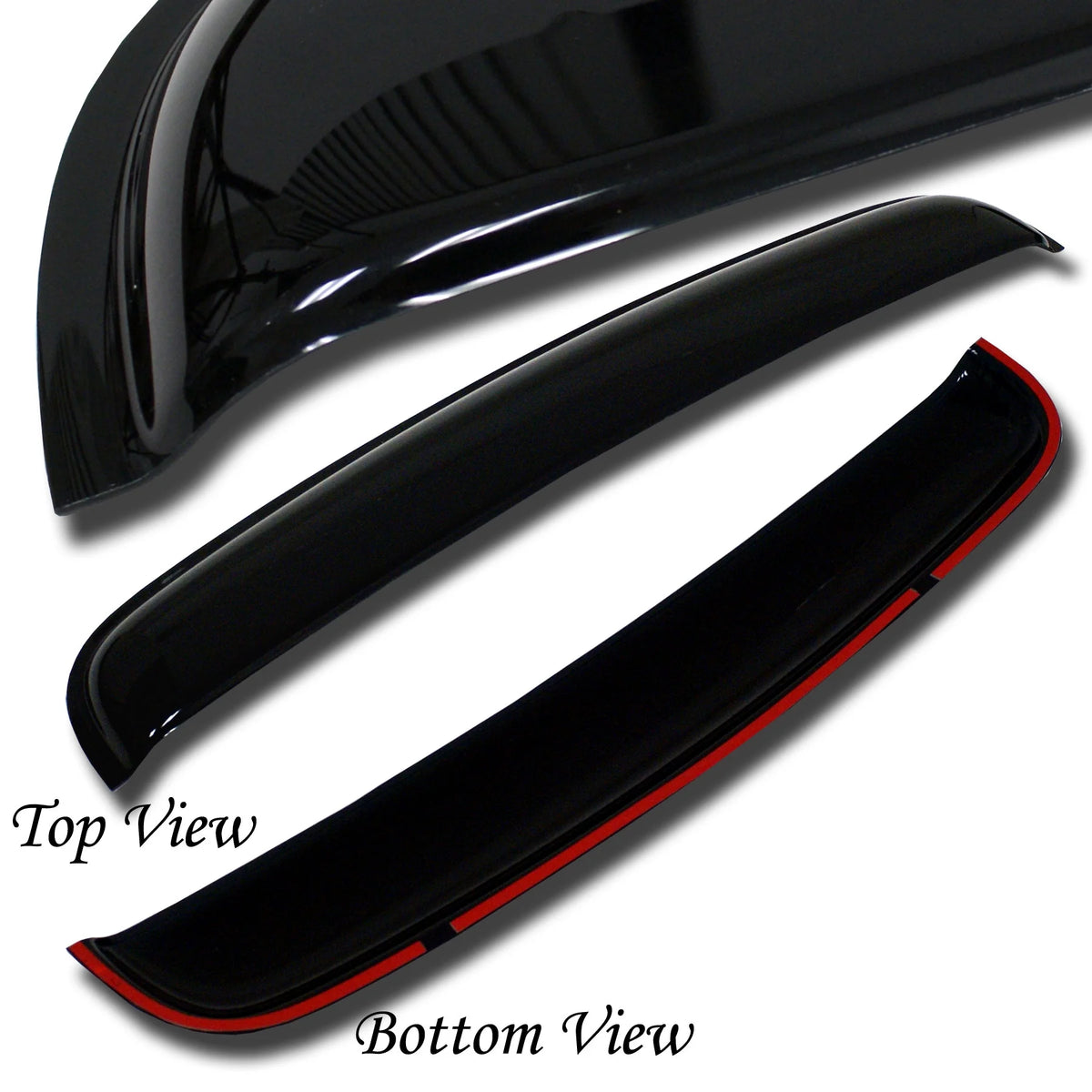 Outside Mount Window Visor Deflector and Sunroof 5 Pcs Set V202