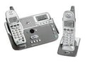 Cordless phone with answering system, caller ID, 2.4 GHz, gray, silver K2783