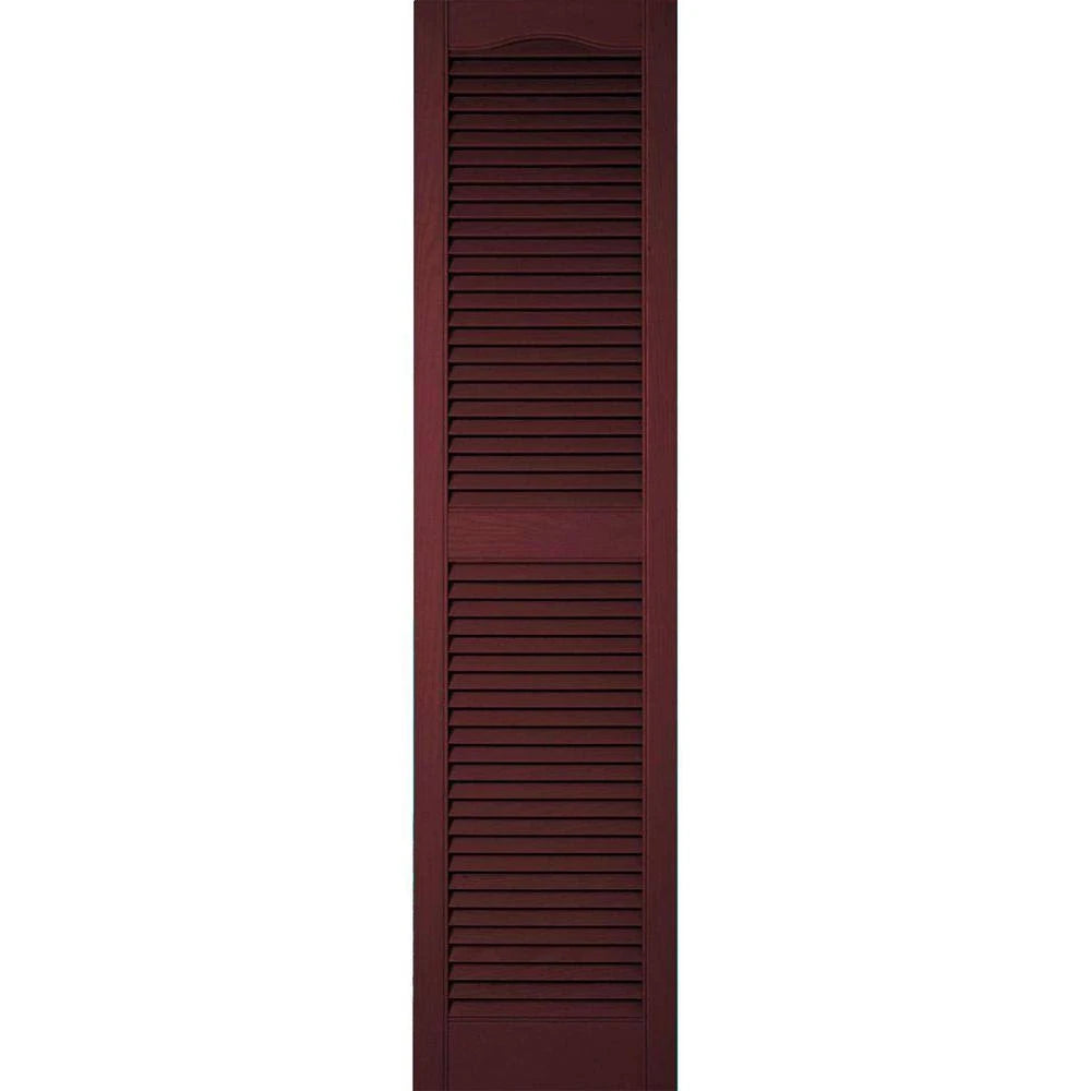 Vinyl Open Louver Shutters Z4581