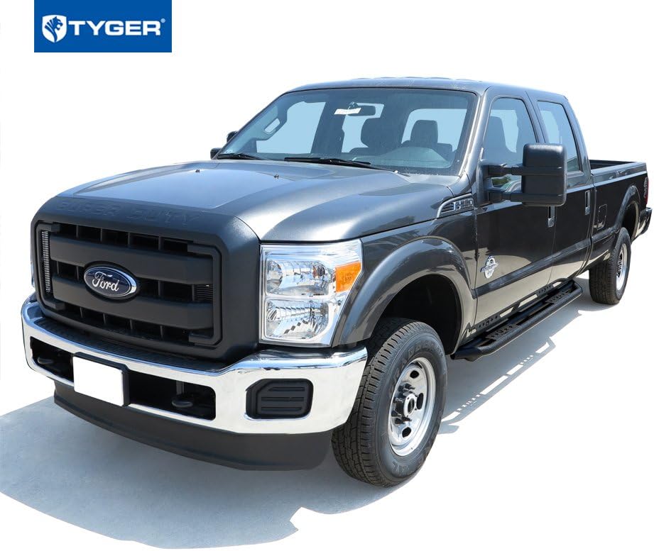 Textured Black Side Step Nerf Bars Running Boards K71380