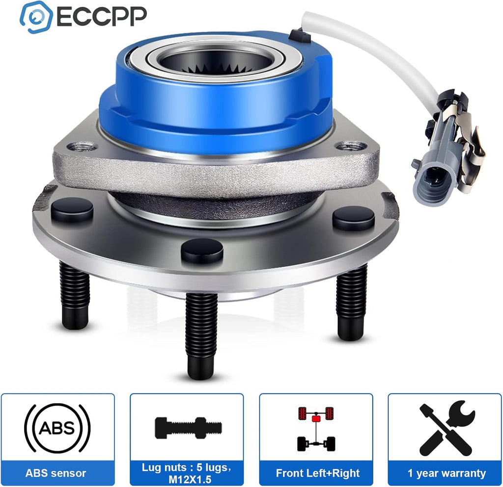 2 Front Wheel Hub Bearing Assembly W5130