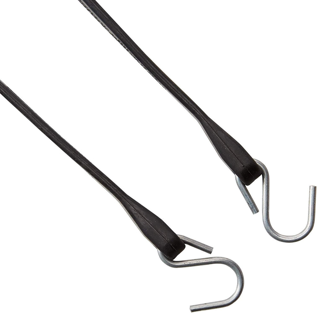 Pack of 50 41 inch Rubber Bungee Cords with Metal S Hooks I488524