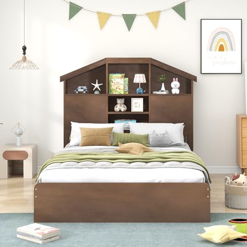 Grey Twin Size Solid Wood Canopy Daybed with 3 Storage Drawers V84857