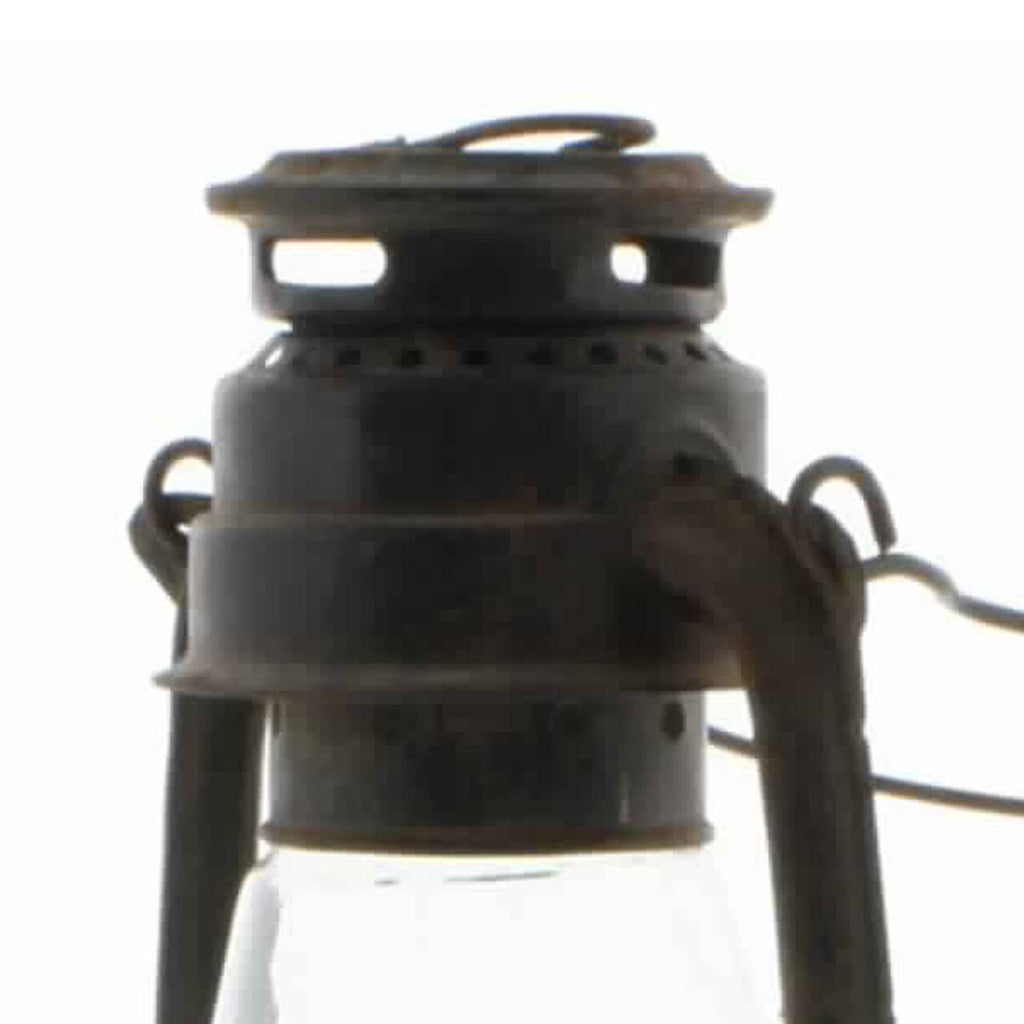 Rustic Black Electric Camp Lantern N78434