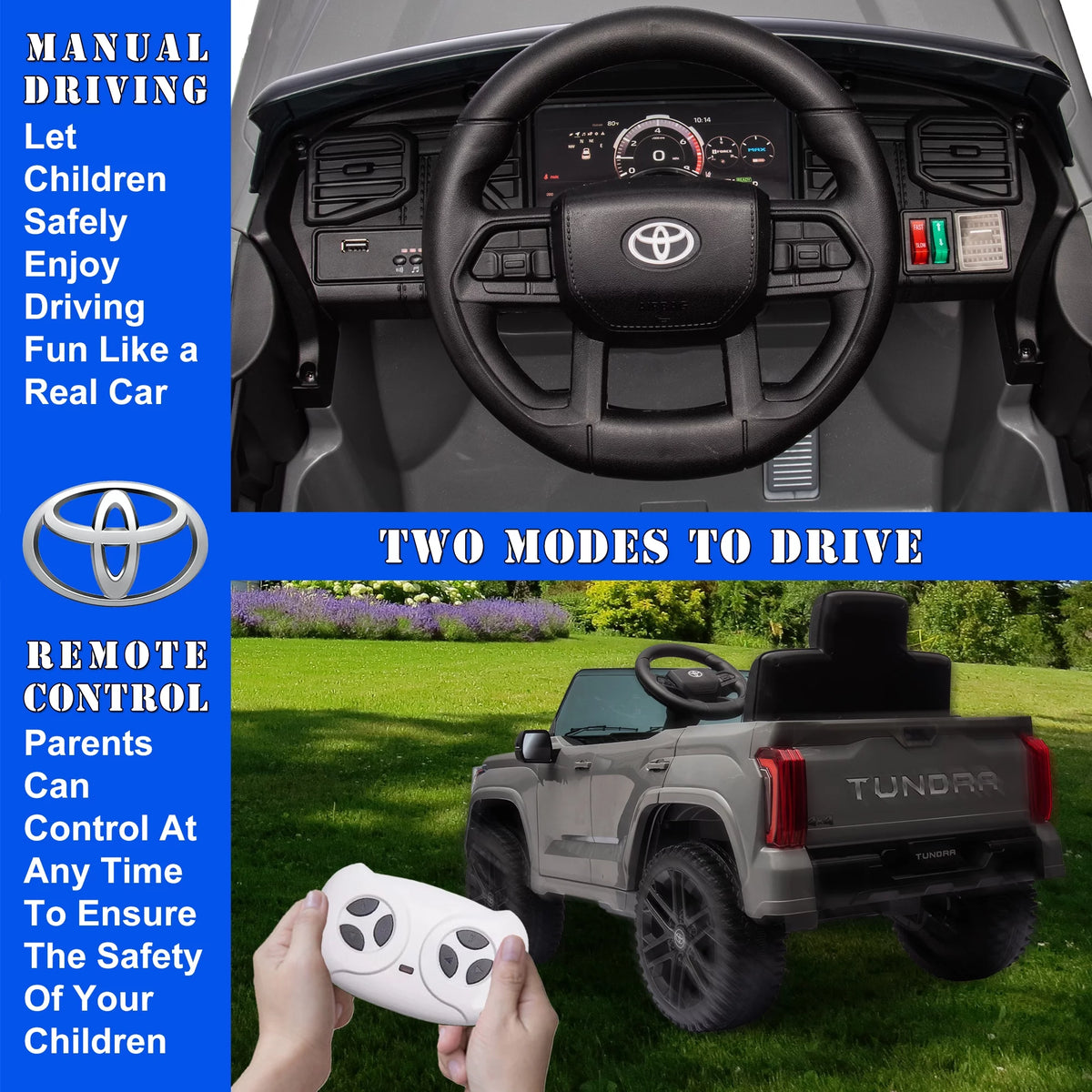 12 V Battery Powered Ride on Car with Remote Control D460