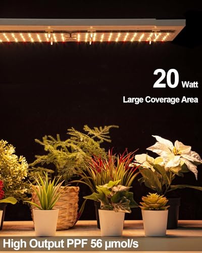 2Pcs 20W Full Spectrum LED Plant Grow Light A157887
