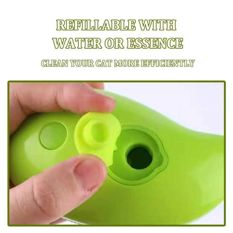 3 In1 Self Cleaning Steam Cat Brush P737695